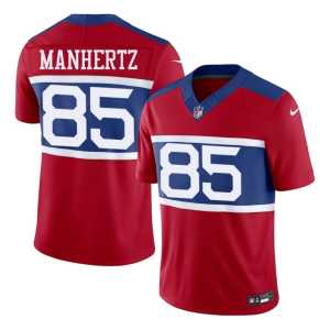 Chris Manhertz #85 Player Red Men's Jints Jerseys 829140-291 - Image 1