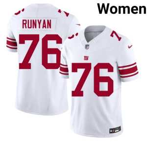 Jon Runyan White Jints NIL #76 Womens Jerseys 832532-819 - Image 1