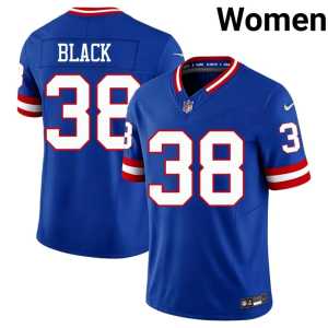 Korie Black Women's #38 Limited Royal Throwback Jints Jerseys 679582-123 - Image 1